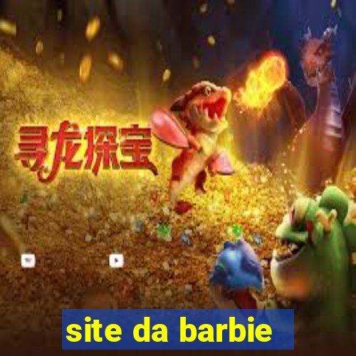 site da barbie - jogos